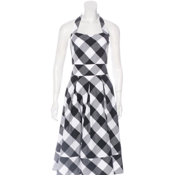 karen millen white halter neck dress